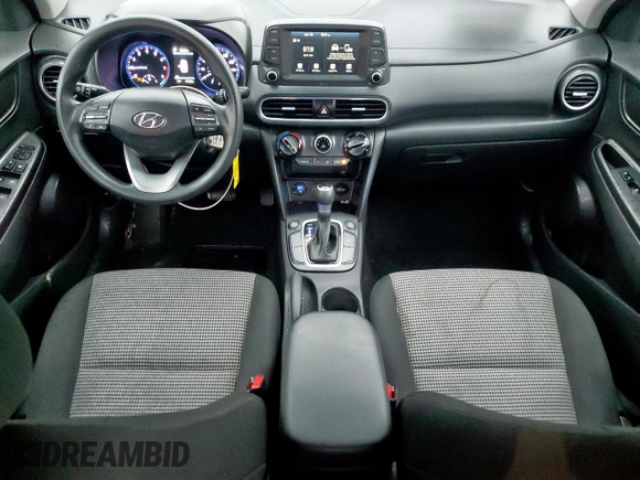 2021 Hyundai Kona SE z VIN KM8K1CAA1MU691161, wystawiony jako Copart lot #54169615 z przebiegiem 94 302 mil mil oraz Szkoda całkowita • Salvage title. Historia ofert i sprzedaży dostępna na DreamBid. Obrazek 8.
