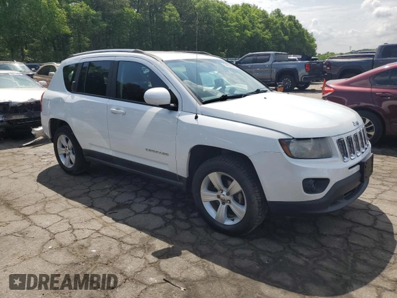 2014 Jeep Compass Latitude with VIN 1C4NJCEB4ED894471, listed as a Copart auction lot 54052915 with 171,843 mi miles and Clean Title. Bid and sale history available at carsss.com. Image 4.