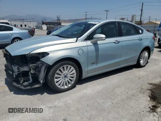 2014 Ford Fusion Titanium with VIN 3FA6P0SU7ER357405, listed as a Copart auction lot 58019745 with 96,336 mi miles and Salvage title. Bid and sale history available at DreamBid. Image 1.