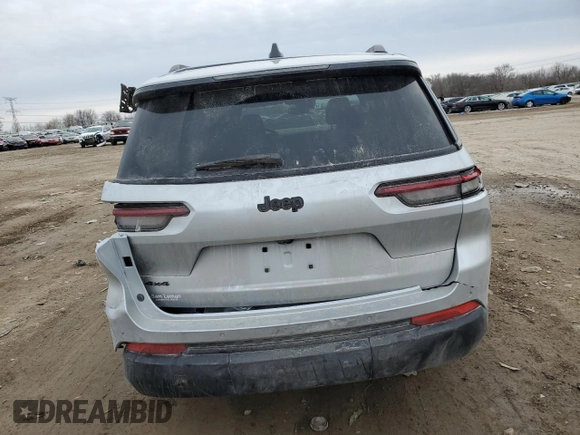 2024 Jeep Grand Cherokee Altitude X with VIN 1C4RJKAGXR8571604, listed as a Copart auction lot 44557025 with 15,943 mi miles and Salvage title. Bid and sale history available at DreamBid. Image 6.