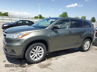 2015 Toyota Highlander LE z VIN 5TDBKRFH8FS146575, wystawiony jako Copart lot #56992035 z przebiegiem 183 940 mil mil oraz Szkoda całkowita • Salvage title. Historia ofert i sprzedaży dostępna na DreamBid. Obrazek 1.