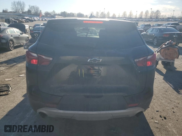 2021 Chevrolet Blazer LT with VIN 3GNKBDR45MS533533, listed as a Copart auction lot 46600745 with 131,778 mi miles and Salvage title. Bid and sale history available at DreamBid. Image 6.