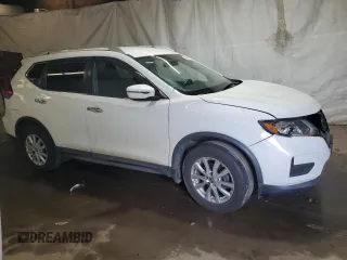 2017 Nissan Rogue SV with VIN KNMAT2MV3HP515879, listed as a Copart auction lot 61429454 with Not provided miles and Salvage title. Bid and sale history available at DreamBid. Image 4.