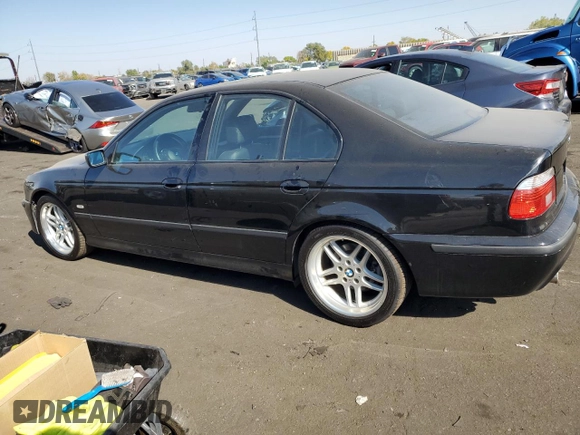 2003 BMW 5 Series 540i with VIN WBADN53473GF71950, listed as a Copart auction lot 74998994 with 116,034 mi miles and Clean Title. Bid and sale history available at carsss.com. Image 2.