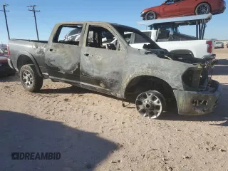 2021 Ram 2500 Laramie with VIN 3C6UR5FL3MG670740, listed as a Copart auction lot 83777644 with 0 mi miles and Non Repairable. Bid and sale history available at carsss.com. Image 4.