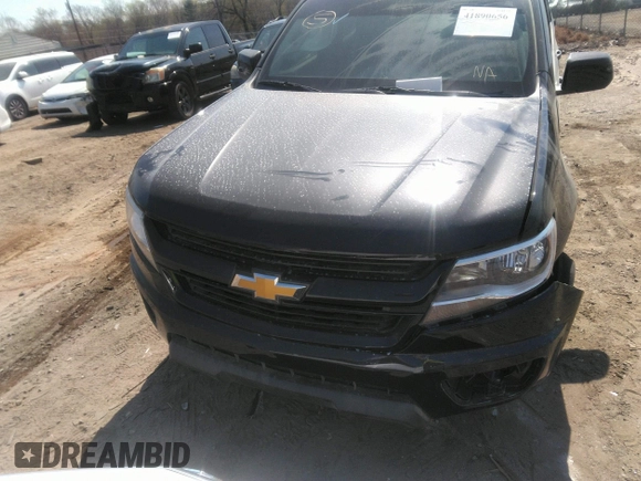 2020 Chevrolet Colorado 2WD Work Truck with VIN 1GCGSBEN7L1243070, listed as a IAAI auction lot 41890656 with 40,711 mi miles. Bid and sale history available at carsss.com. Image 12.