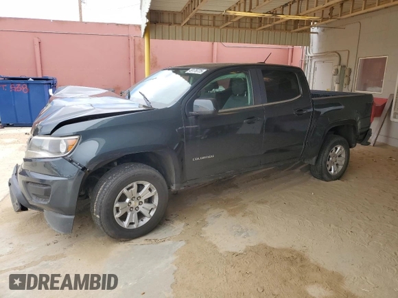 2018 Chevrolet Colorado 2WD LT with VIN 1GCGSCEA1J1241329, listed as a Copart auction lot 49176725 with Not Provided miles and Salvage Title. Bid and sale history available at DreamBid. Image 1.