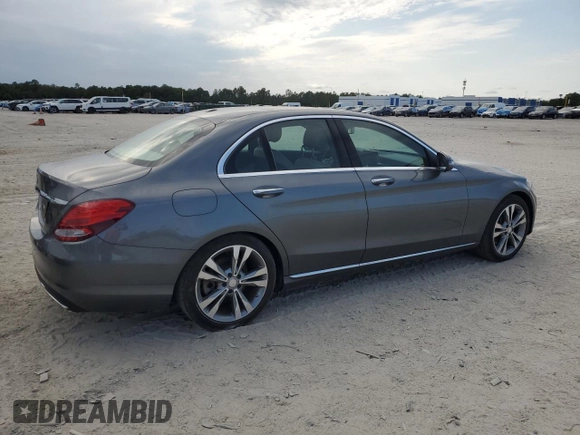 2017 Mercedes-Benz C C 300 with VIN 55SWF4JB9HU210401, listed as a Copart auction lot 54155075 with 29,550 mi miles and Salvage Title. Bid and sale history available at carsss.com. Image 4.