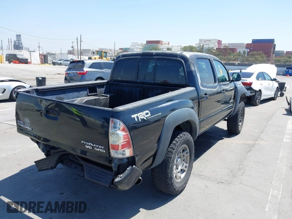 2008 Toyota Tacoma PreRunner with VIN 3TMJU62NX8M070067, listed as a IAAI auction lot 42315725 with 184,300 mi miles and . Bid and sale history available at DreamBid. Image 4.