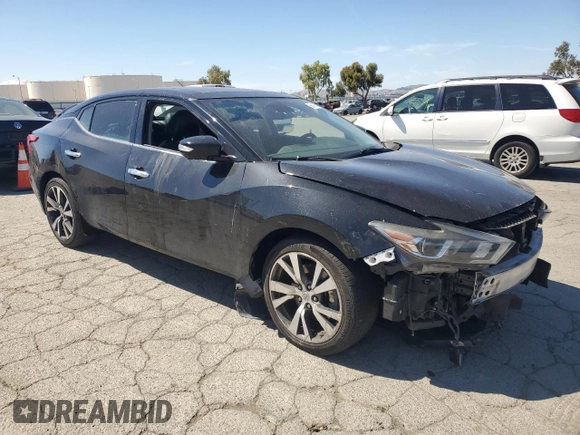 2017 Nissan Maxima SL with VIN 1N4AA6AP5HC440005, listed as a Copart auction lot 56185765 with 62,223 mi miles and Salvage title. Bid and sale history available at DreamBid. Image 4.