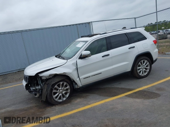 2017 Jeep Grand Cherokee Limited with VIN 1C4RJEBG3HC678912, listed as a IAAI auction lot 41947718 with 1 mi miles. Bid and sale history available at carsss.com. Image 17.