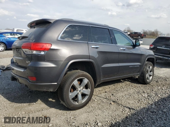 2014 Jeep Grand Cherokee Overland with VIN 1C4RJFCG4EC172361, listed as a Copart auction lot 49053155 with 144,916 mi miles and Salvage Title. Bid and sale history available at DreamBid. Image 3.