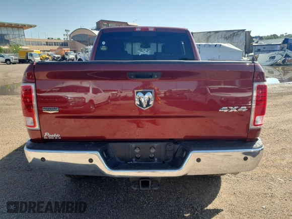 2015 Ram 2500 Laramie with VIN 3C6UR5NL2FG627544, listed as a Copart auction lot 61607835 with 53,253 mi miles and Salvage title. Bid and sale history available at DreamBid. Image 6.