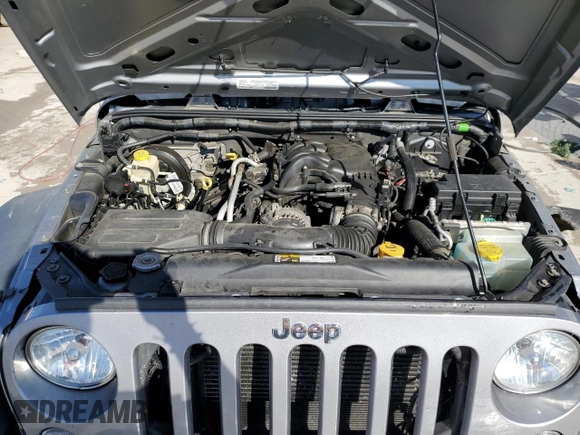 2016 Jeep Wrangler Unlimited Sport RHD with VIN 1C4BJWKG2GL156875, listed as a Copart auction lot 43361725 with 170,900 mi miles and Non repairable. Bid and sale history available at DreamBid. Image 12.