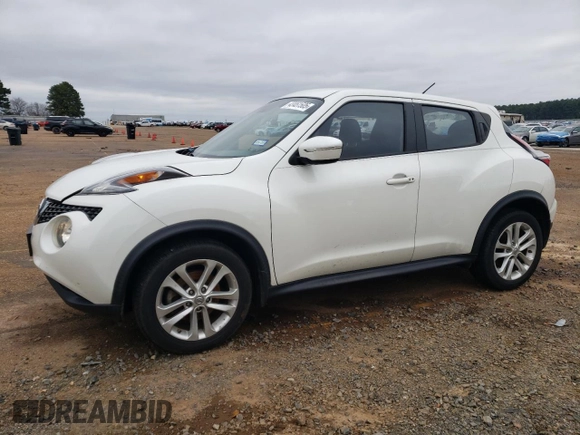 2015 Nissan Juke S with VIN JN8AF5MR3FT506717, listed as a Copart auction lot 43451505 with 70,090 mi miles and Salvage title. Bid and sale history available at DreamBid. Image 1.