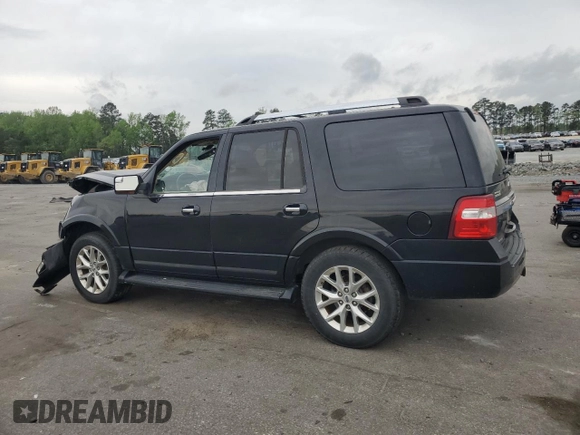 2017 Ford Expedition Limited z VIN 1FMJU1KT5HEA14847, wystawiony jako Copart lot #52169475 z przebiegiem 174 258 mil mil oraz Szkoda całkowita • Salvage title. Historia ofert i sprzedaży dostępna na DreamBid. Obrazek 2.