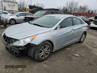 2012 Hyundai Sonata GLS PZEV with VIN 5NPEB4AC5CH491513, listed as a Copart auction lot 44609495 with 113,976 mi miles and Salvage Title. Bid and sale history available at carsss.com. Image 1.
