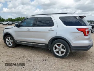 2018 Ford Explorer XLT with VIN 1FM5K7D85JGA54665, listed as a Copart auction lot 61153785 with 59,877 mi miles and Salvage title. Bid and sale history available at DreamBid. Image 2.