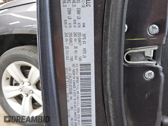2017 Jeep Compass Latitude с VIN 1C4NJDEB1HD162308, выставлен на аукционе Copart как лот 60982655 с пробегом 94 726 миль миль и Чистый • Clean title. История ставок и продаж доступна на DreamBid. Изображение 13.