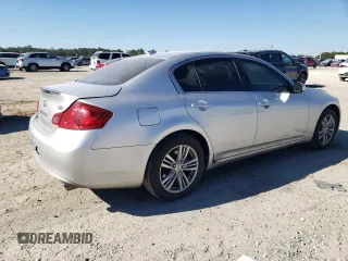 2012 Infiniti G25 Journey with VIN JN1DV6APXCM811936, listed as a Copart auction lot 82532544 with 82,573 mi miles and Salvage Title. Bid and sale history available at DreamBid. Image 3.