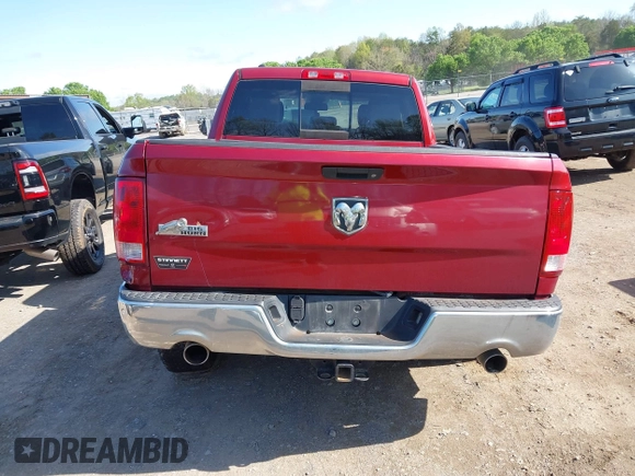 2014 Ram 1500 SLT with VIN 1C6RR6GT9ES225469, listed as a IAAI auction lot 41971290 with 204,575 mi miles. Bid and sale history available at carsss.com. Image 16.