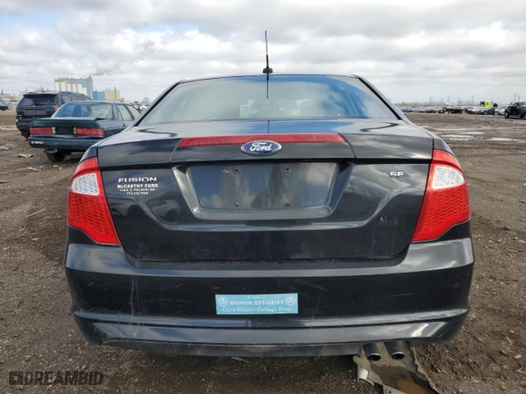 2012 Ford Fusion SE with VIN 3FAHP0HA2CR390735, listed as a Copart auction lot 50382245 with 40,254 mi miles and Salvage Title. Bid and sale history available at carsss.com. Image 6.