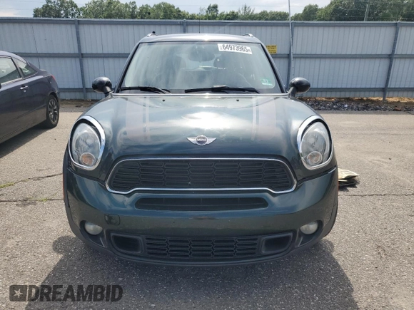 2012 MINI Countryman S with VIN WMWZC3C56CWL81665, listed as a Copart auction lot 64973965 with 130,433 mi miles and Clean title. Bid and sale history available at DreamBid. Image 5.