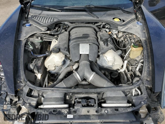 2011 Porsche Panamera with VIN WP0AA2A72BL011592, listed as a Copart auction lot 53739225 with 167,177 mi miles and Salvage Title. Bid and sale history available at DreamBid. Image 11.