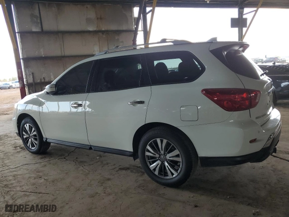 2020 Nissan Pathfinder S with VIN 5N1DR2ANXLC603257, listed as a Copart auction lot 48836795 with 147,543 mi miles and Clean Title. Bid and sale history available at carsss.com. Image 2.