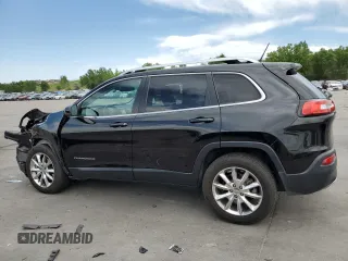 2014 Jeep Cherokee Limited with VIN 1C4PJLDS0EW148212, listed as a Copart auction lot 60464965 with 82,015 mi miles and Salvage title. Bid and sale history available at DreamBid. Image 2.