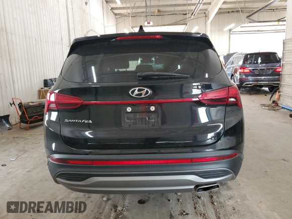 2021 Hyundai Santa Fe SE with VIN 5NMS14AJXMH321148, listed as a Copart auction lot 59810465 with 38,661 mi miles and Salvage title. Bid and sale history available at DreamBid. Image 6.