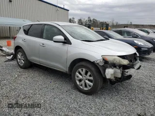 2012 Nissan Murano S with VIN JN8AZ1MW4CW206037, listed as a Copart auction lot 49327285 with 203,549 mi miles and Salvage Title. Bid and sale history available at DreamBid. Image 4.