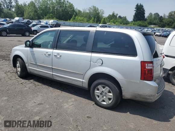 2009 Dodge Grand Caravan SE with VIN 2D8HN44E59R686851, listed as a Copart auction lot 48758335 with Not provided miles and Salvage title. Bid and sale history available at DreamBid. Image 2.