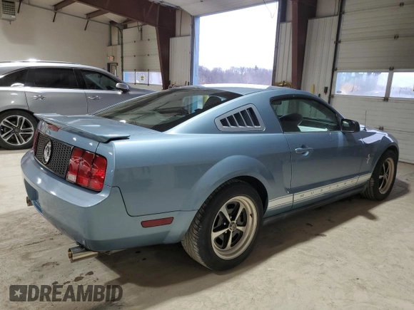 2008 Ford Mustang Deluxe with VIN 1ZVHT80NX85135471, listed as a Copart auction lot 48144245 with 148,737 mi miles and Clean Title. Bid and sale history available at carsss.com. Image 3.