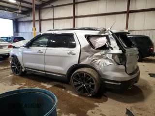 2018 Ford Explorer Limited z VIN 1FM5K8F84JGC38546, wystawiony jako Copart lot #57719485 z przebiegiem 43 391 mil mil oraz Szkoda całkowita • Salvage title. Historia ofert i sprzedaży dostępna na DreamBid. Obrazek 2.
