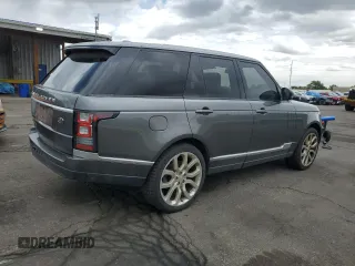 2014 Land Rover Range Rover HSE with VIN SALGS2WF4EA180240, listed as a Copart auction lot 56412085 with 90,235 mi miles and Salvage title. Bid and sale history available at DreamBid. Image 3.