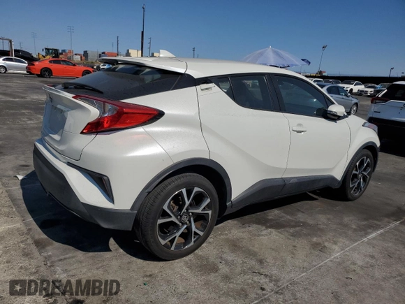 2018 Toyota C-HR XLE z VIN NMTKHMBX8JR015992, wystawiony jako Copart lot #65197115 z przebiegiem 49 226 mil mil oraz Szkoda całkowita • Salvage title. Historia ofert i sprzedaży dostępna na DreamBid. Obrazek 3.