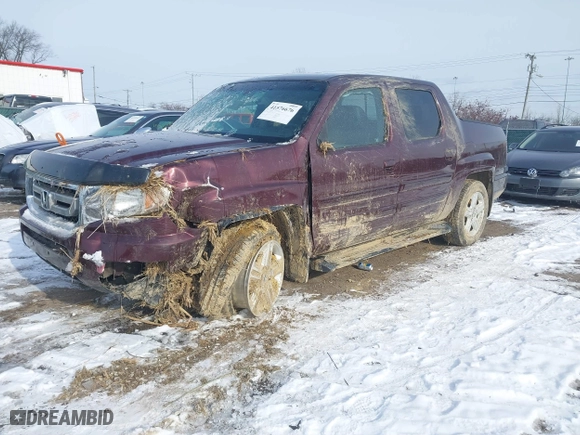 2011 Honda Ridgeline RTL with VIN 5FPYK1F58BB004573, listed as a IAAI auction lot 41576676 with 56,120 mi miles. Bid and sale history available at carsss.com. Image 17.