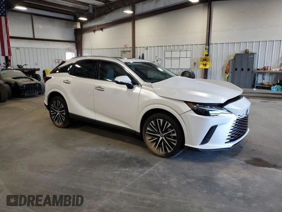2024 Lexus RX with VIN 2T2BAMBA7RC025334, listed as a Copart auction lot 67763904 with 7,481 mi miles and Salvage Title. Bid and sale history available at carsss.com. Image 4.