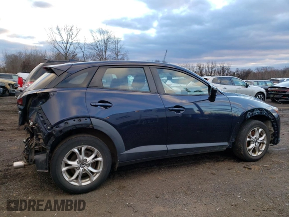 2019 Mazda CX-3 Sport with VIN JM1DKFB71K1450746, listed as a Copart auction lot 86714704 with 60,400 mi miles and Salvage Title. Bid and sale history available at carsss.com. Image 3.
