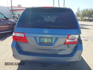 2006 Honda Odyssey EX-L with VIN 5FNRL38796B099851, listed as a IAAI auction lot 41555109 with 154,707 mi miles and . Bid and sale history available at DreamBid. Image 17.