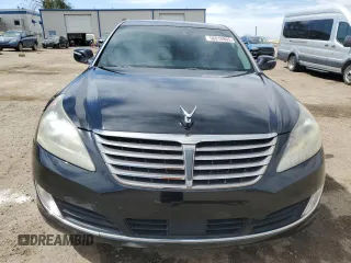 2015 Hyundai Equus Signature with VIN KMHGH4JH7FU098802, listed as a Copart auction lot 58010805 with 78,968 mi miles and Salvage title. Bid and sale history available at DreamBid. Image 5.