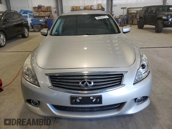 2012 Infiniti G37 x with VIN JN1CV6AR7CM970006, listed as a Copart auction lot 52084475 with 123,634 mi miles and Salvage Title. Bid and sale history available at carsss.com. Image 5.