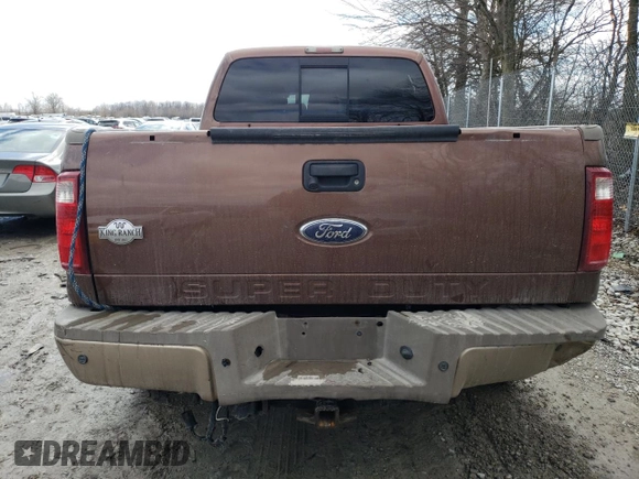 2011 Ford F-250 XL with VIN 1FT7W2BT0BEA11389, listed as a Copart auction lot 47743425 with 324,970 mi miles and Clean title. Bid and sale history available at DreamBid. Image 6.