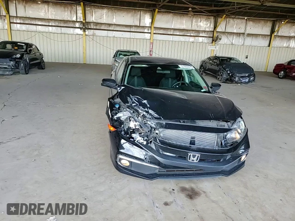 2019 Honda Civic Sedan EX with VIN 19XFC1F31KE207886, listed as a Copart auction lot 51602615 with 56,118 mi miles and Salvage Title. Bid and sale history available at carsss.com. Image 10.