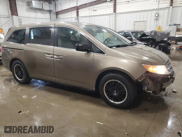 2013 Honda Odyssey EX-L with VIN 5FNRL5H67DB037980, listed as a Copart auction lot 54585075 with 303,984 mi miles and Non Repairable. Bid and sale history available at carsss.com. Image 4.