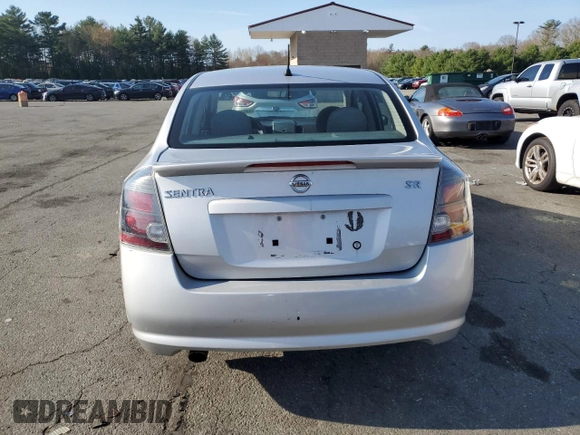 2011 Nissan Sentra SR with VIN 3N1AB6AP8BL674922, listed as a Copart auction lot 54517565 with 110,202 mi miles and Salvage title. Bid and sale history available at DreamBid. Image 6.