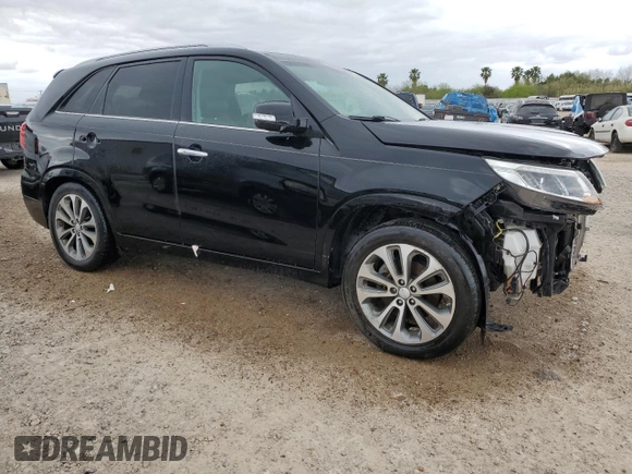 2015 Kia Sorento SX with VIN 5XYKW4A79FG558281, listed as a Copart auction lot 46945335 with 0 mi miles and Clean Title. Bid and sale history available at carsss.com. Image 4.