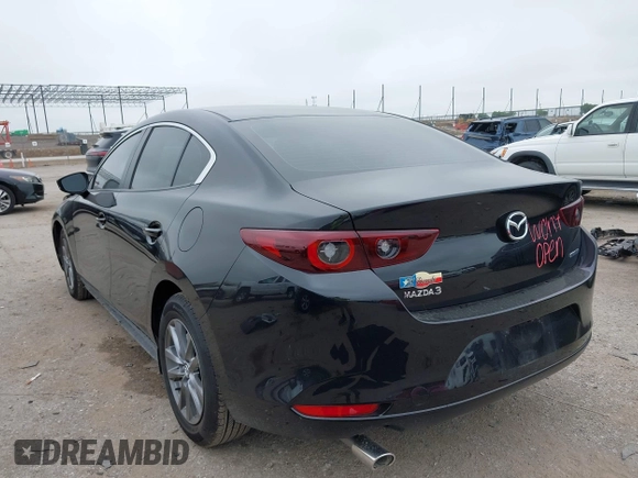 2024 Mazda 3 S with VIN 3MZBPAAM0RM417184, listed as a IAAI auction lot 42376731 with 8,237 mi miles and . Bid and sale history available at DreamBid. Image 3.