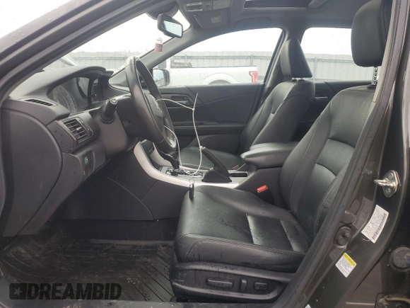 2014 Honda Accord Sedan EX-L with VIN 1HGCR2F83EA144981, listed as a Copart auction lot 53287035 with 85,809 mi miles and Salvage Title. Bid and sale history available at carsss.com. Image 7.